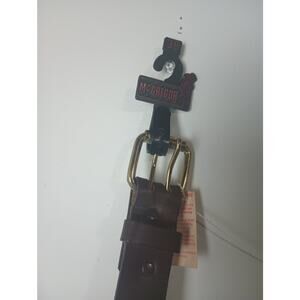 Vtg Mcgregor Leather Belt Men's Size 36 NWT Dead Stock Made USA